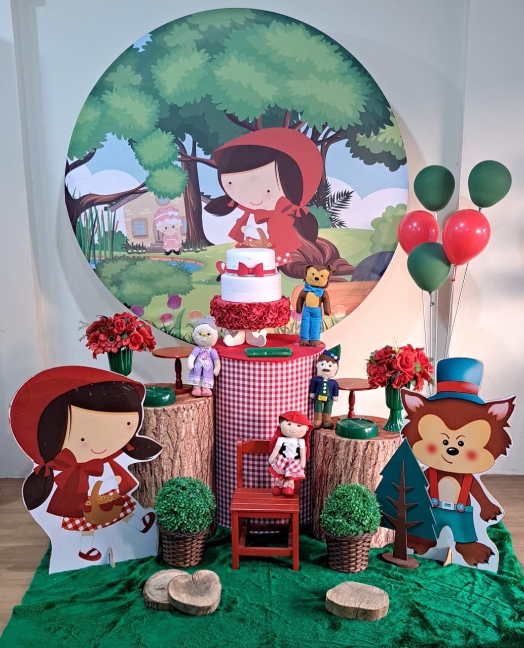 Chapeuzinho Vermelho (Kit 2) - Déh Decorações 