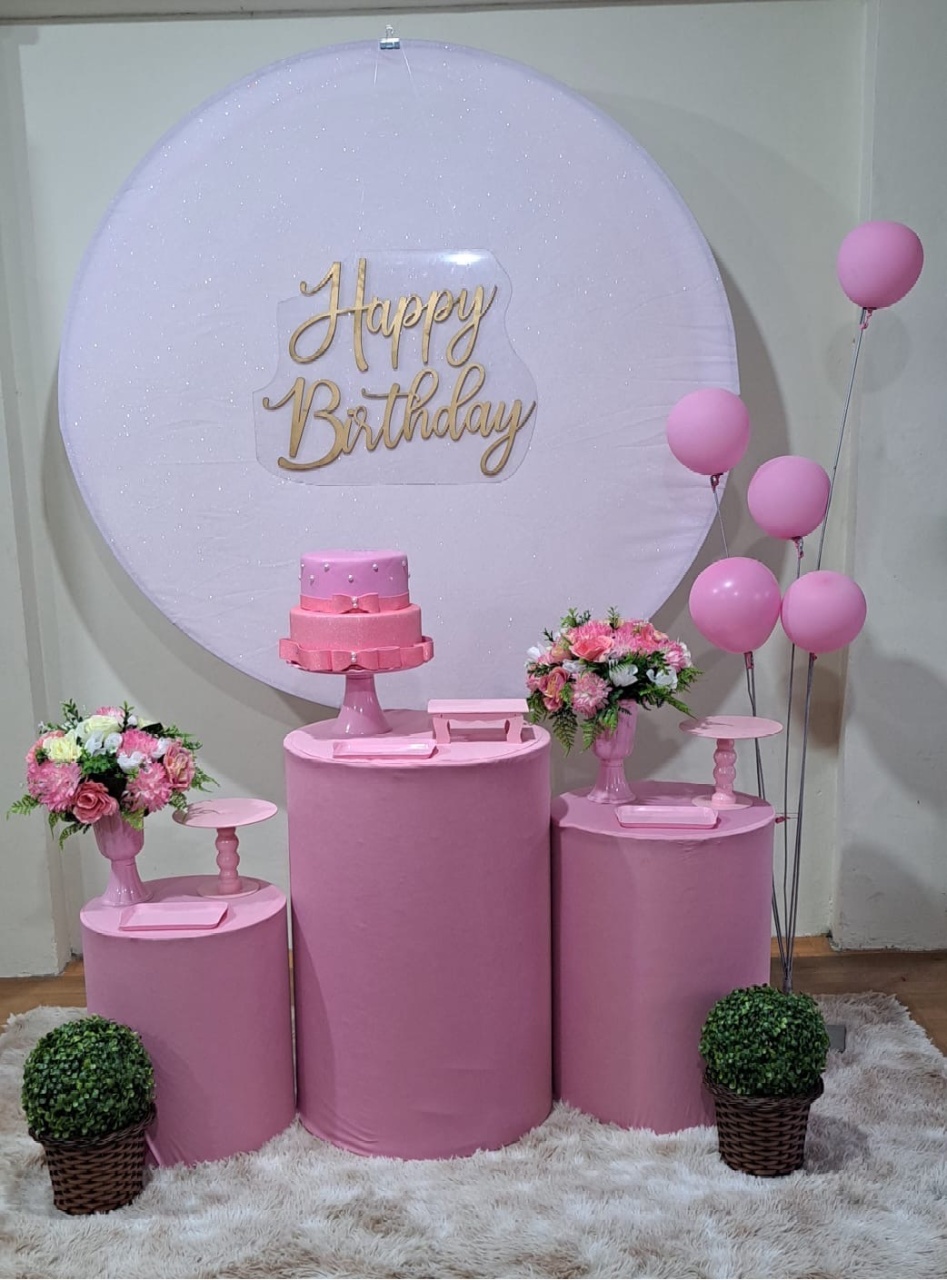 Kit Rosa 2 ( Kit 2) - Déh Decorações 