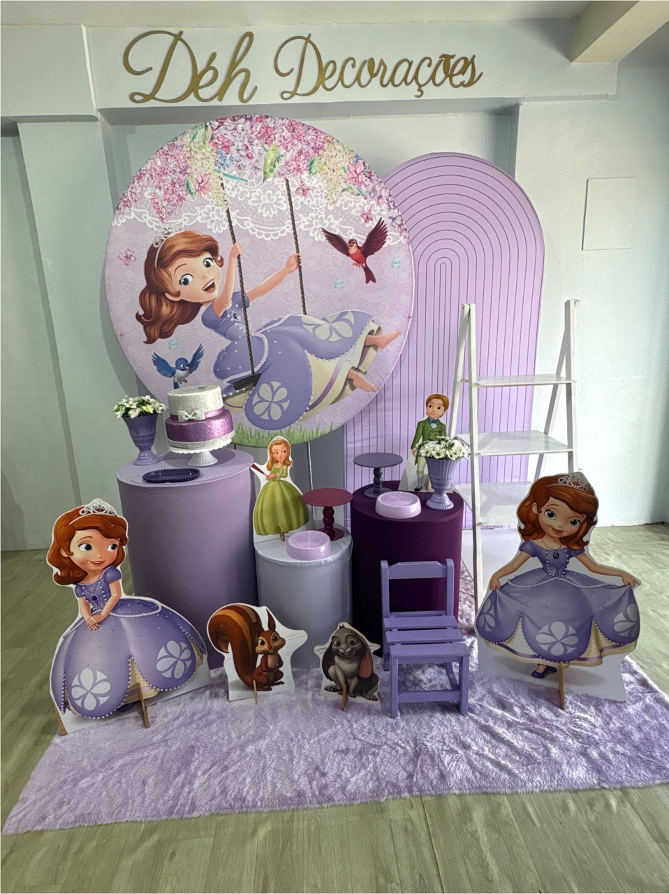 Princesa Sophia (Kit3) - Déh Decorações 