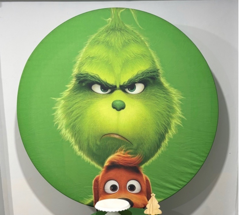 Capa Painel Grinch - Déh Decorações 