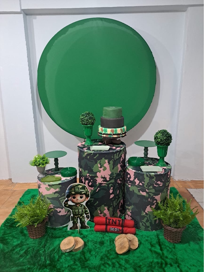 Militar (Kit 2) - Déh Decorações 
