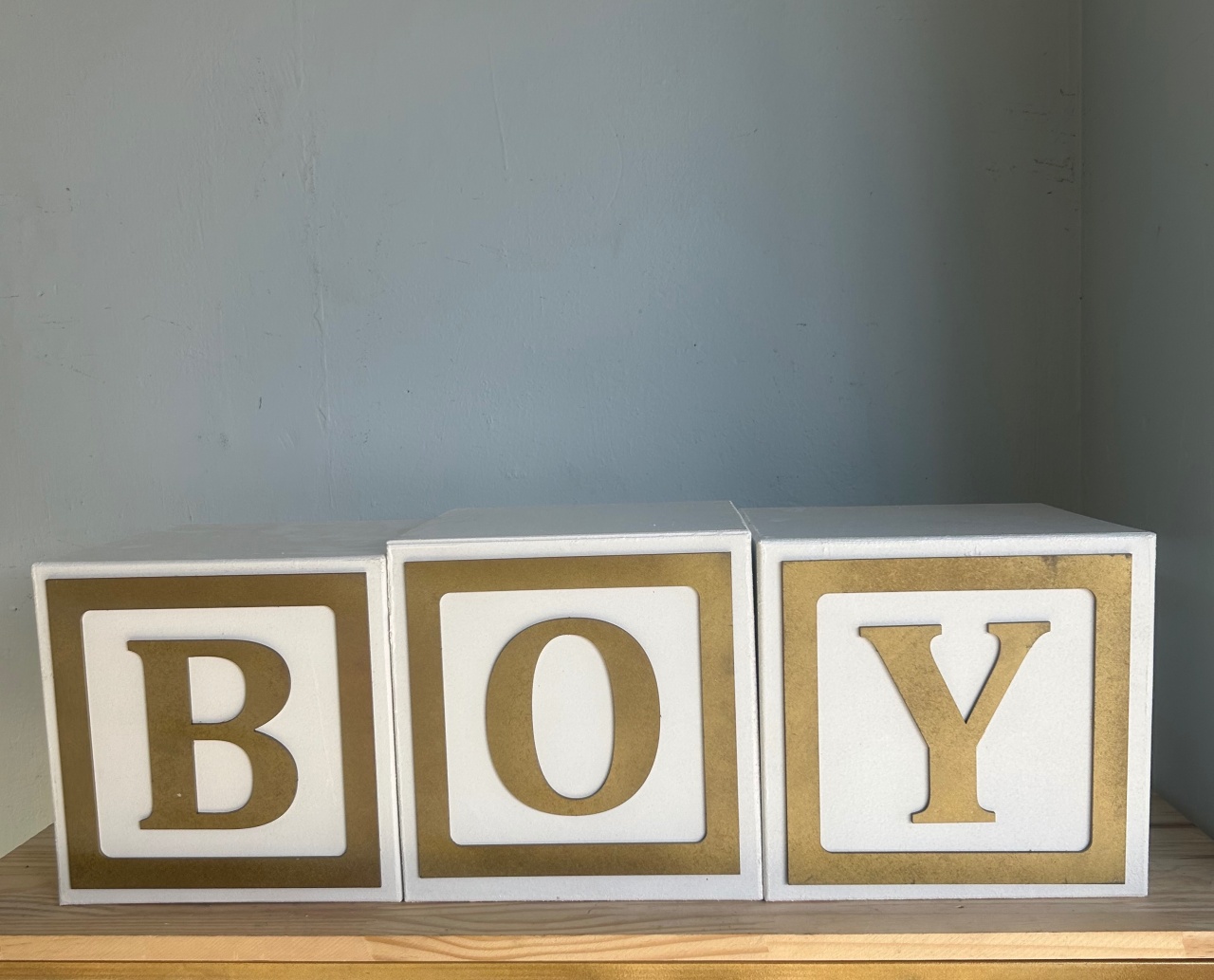 Cubos Boy - Déh Decorações 