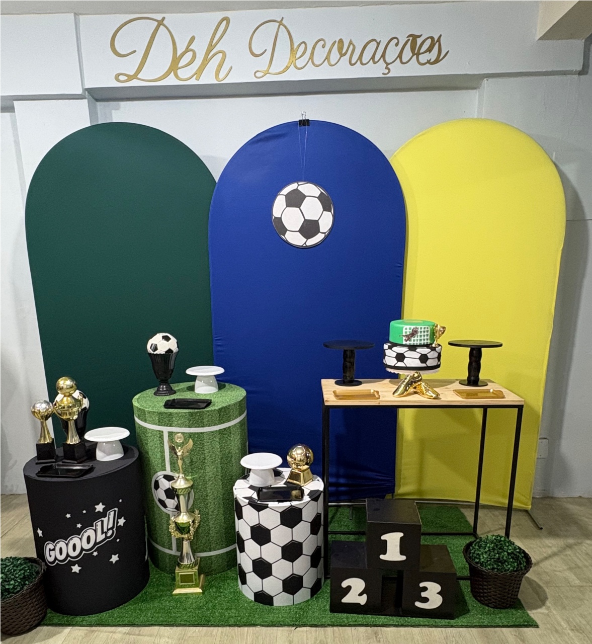 Futebol III (Kit 4) - Déh Decorações 