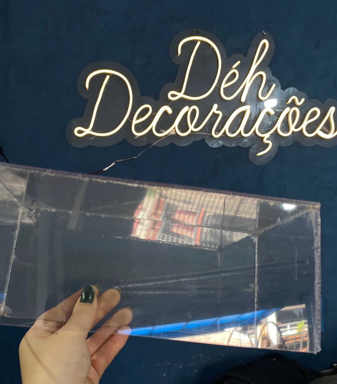 Bandeja Acrílico 5 - Déh Decorações 