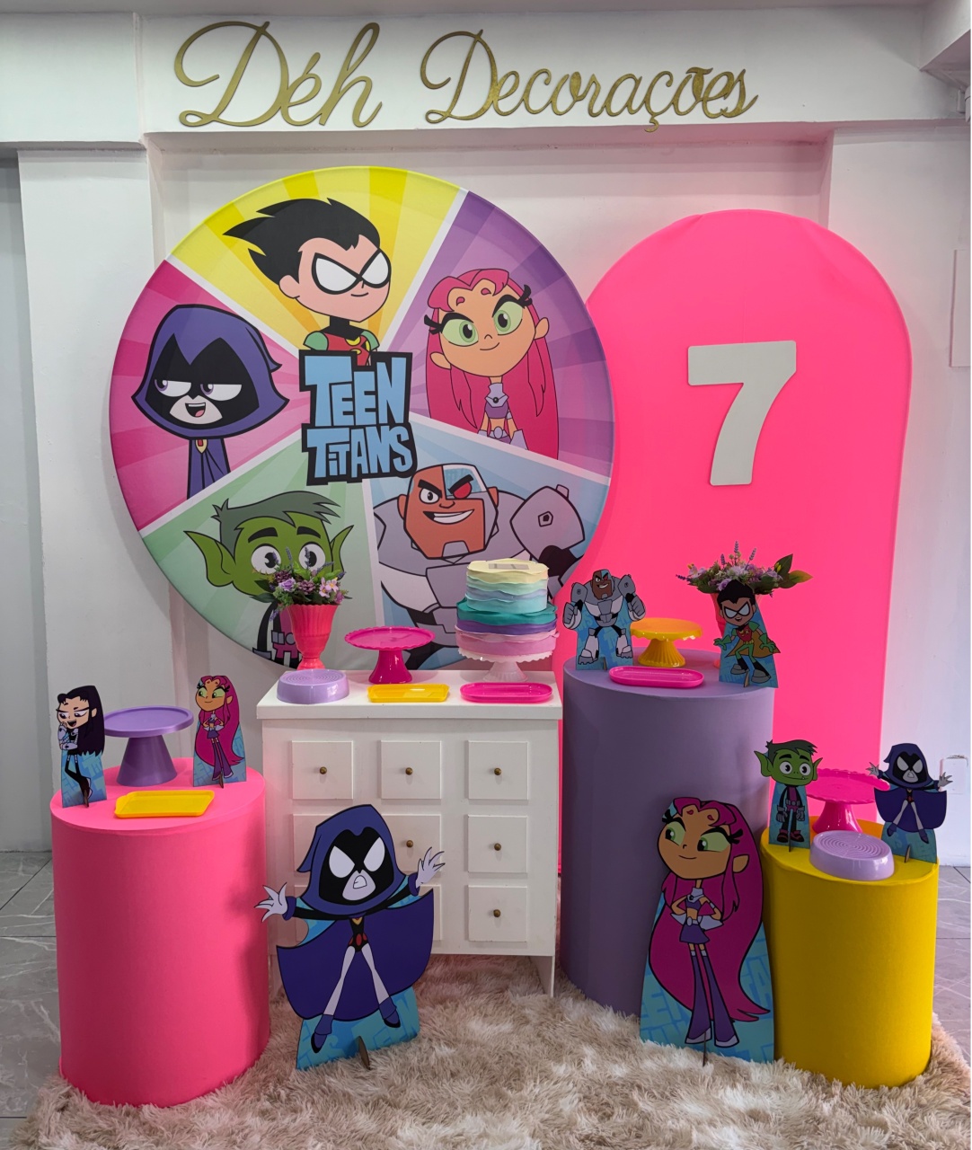 Jovens Titãs (Kit 4) - Déh Decorações 