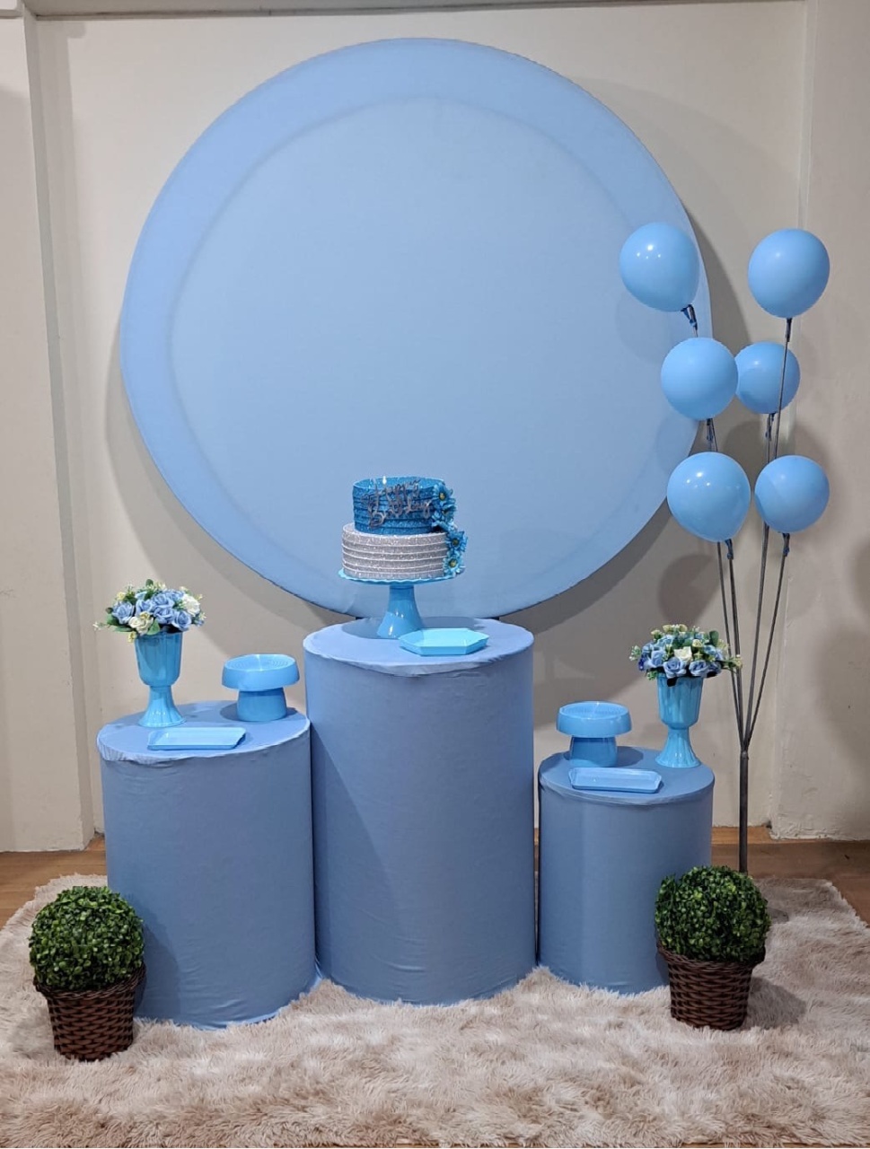 Kit Azul Claro (Kit2) - Déh Decorações 