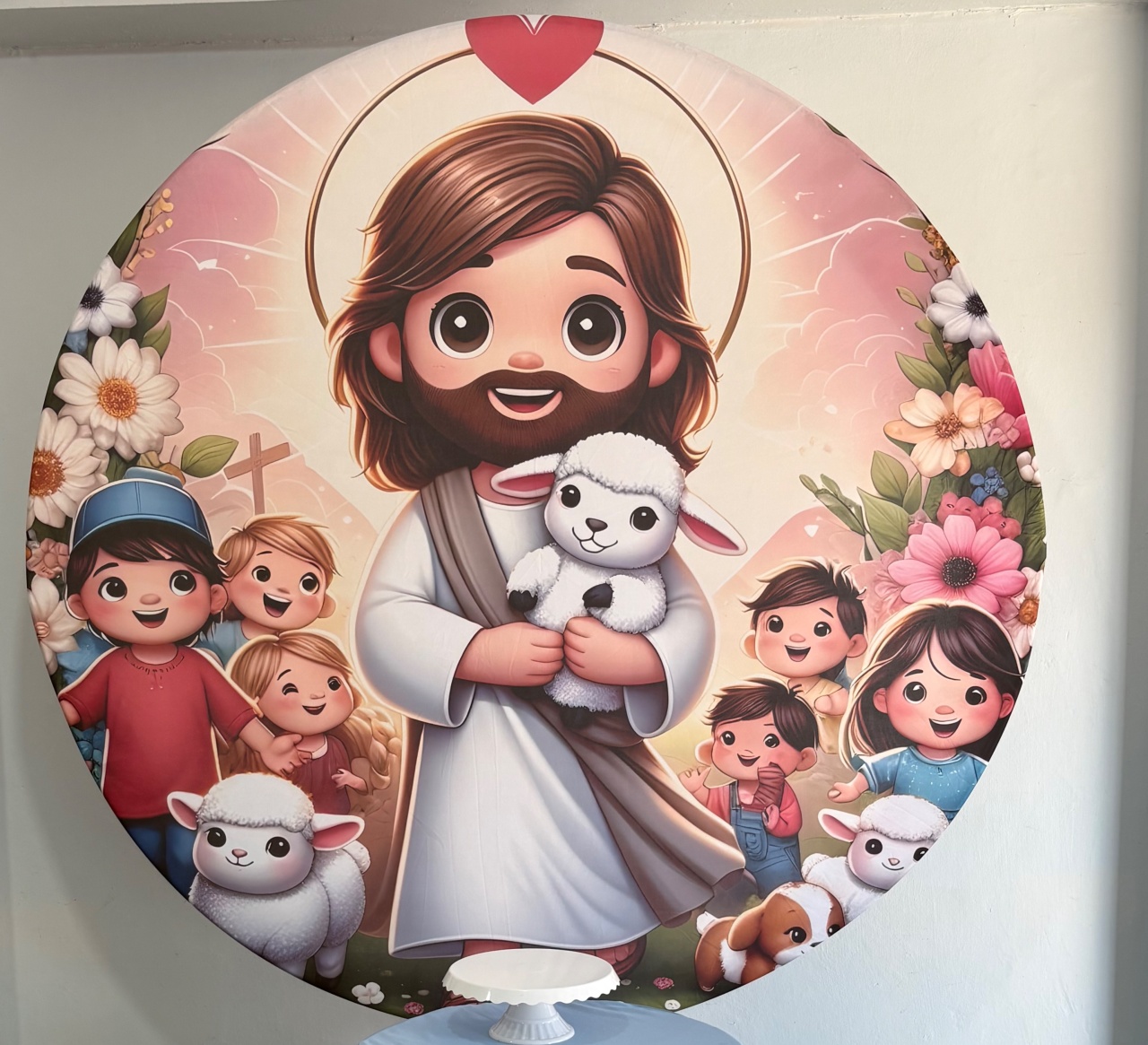 Capa Painel Jesus - Déh Decorações 