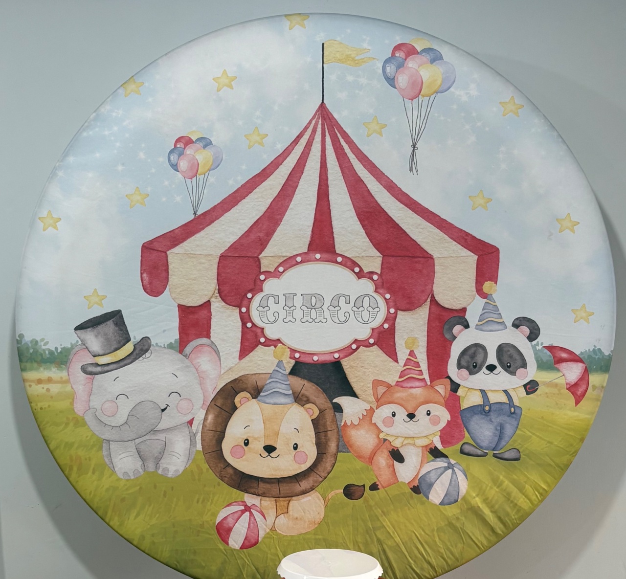 Capa Painel Circo Menino - Déh Decorações 