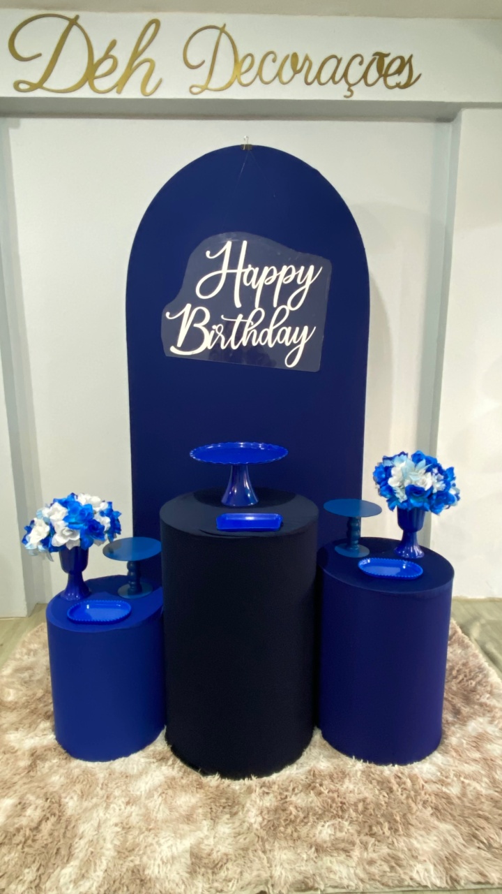Kit Azul Royal - Déh Decorações 