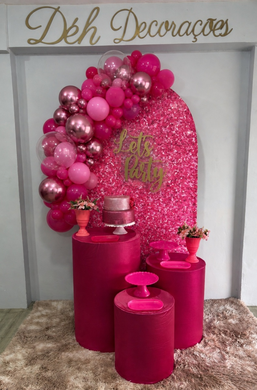 Pink Kit - Déh Decorações 