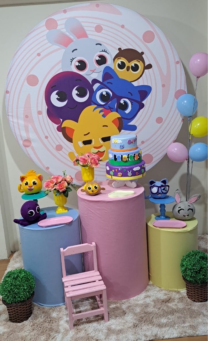 Bolofofos Menina (Kit 2) - Déh Decorações 