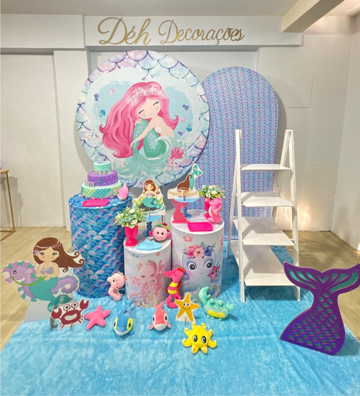 Sereia (Kit 3) - Déh Decorações 