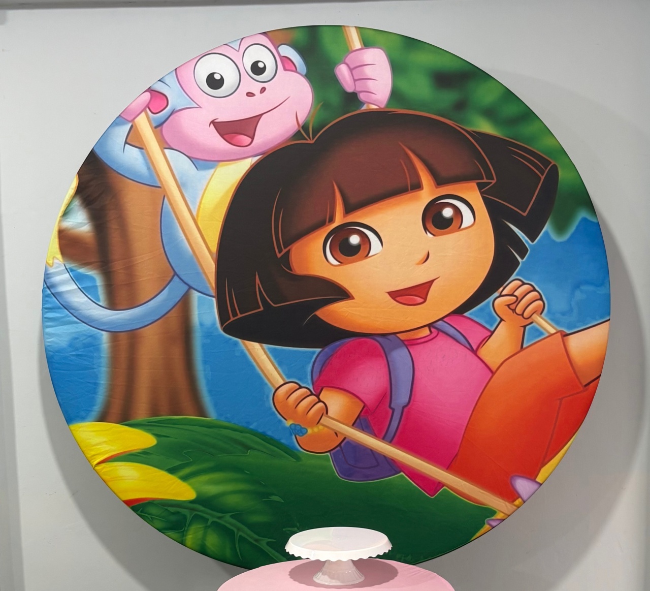 Capa Painel Dora Aventureira  - Déh Decorações 
