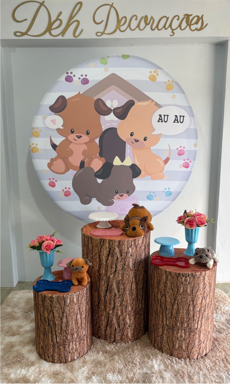 Cachorro (Kit 2)  - Déh Decorações 
