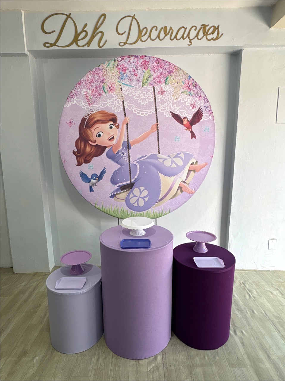 Princesa Sophia (Kit 1)   - Déh Decorações 