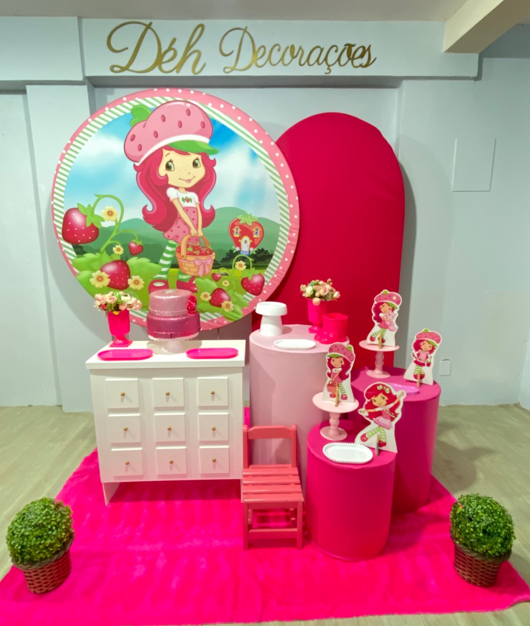 Moranguinho ( Kit 4) - Déh Decorações 