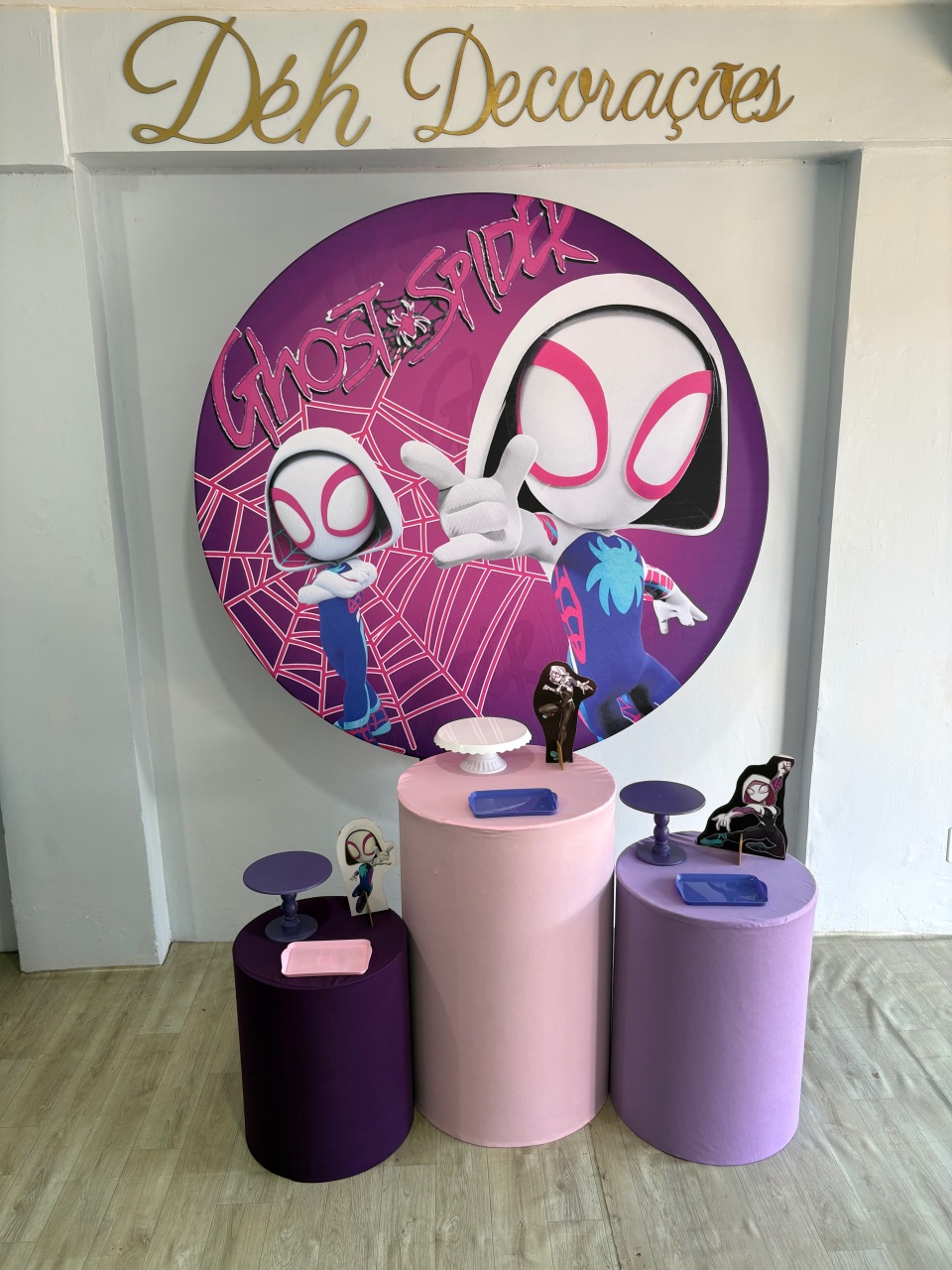 Mulher Aranha (Kit 1)     - Déh Decorações 