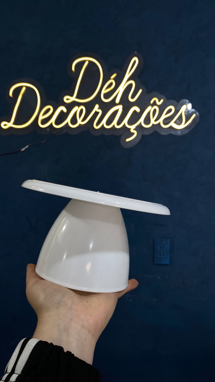 Bandeja Branca 17 - Déh Decorações 