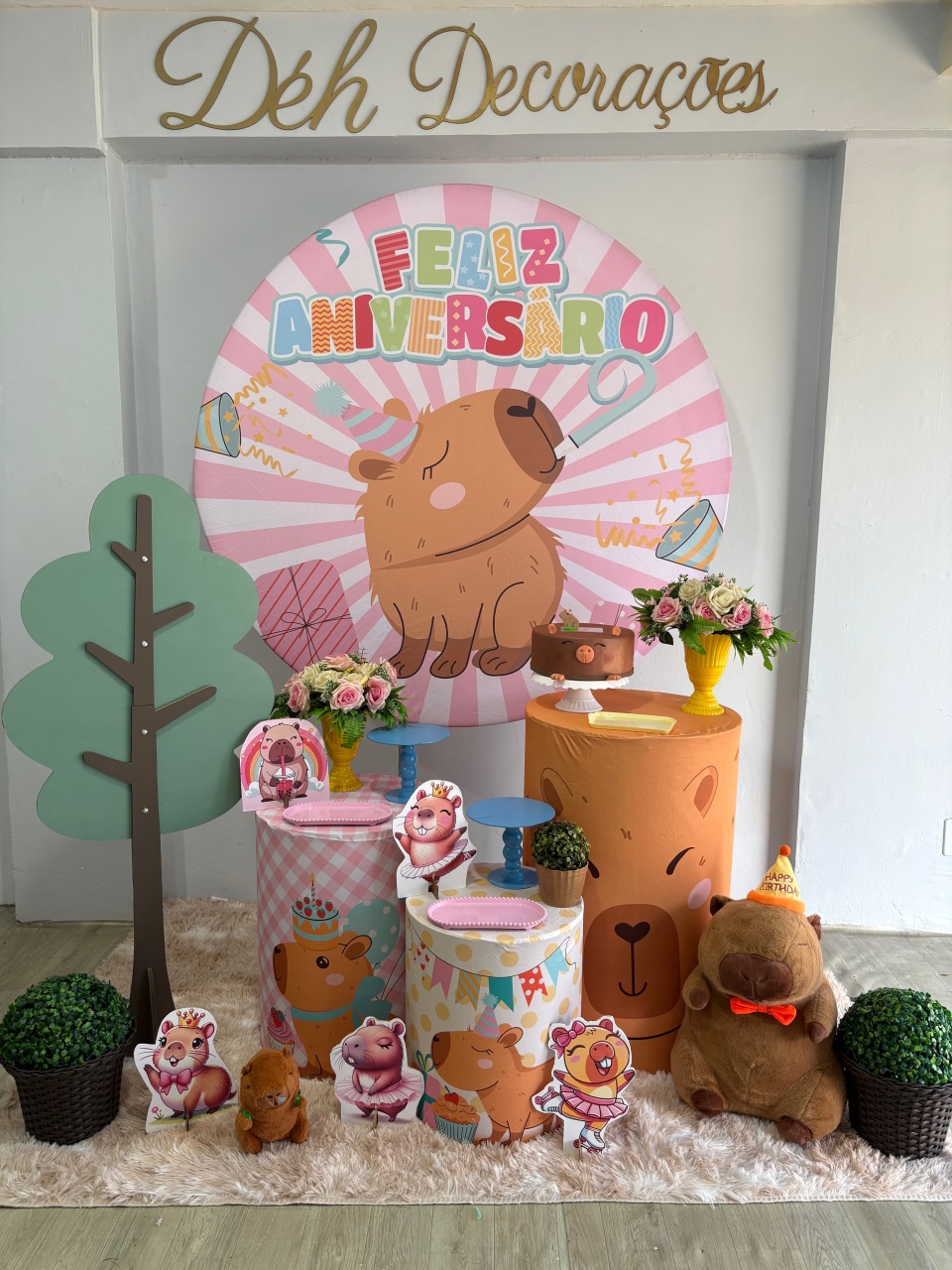 Capivara (Kit 2) - Déh Decorações 