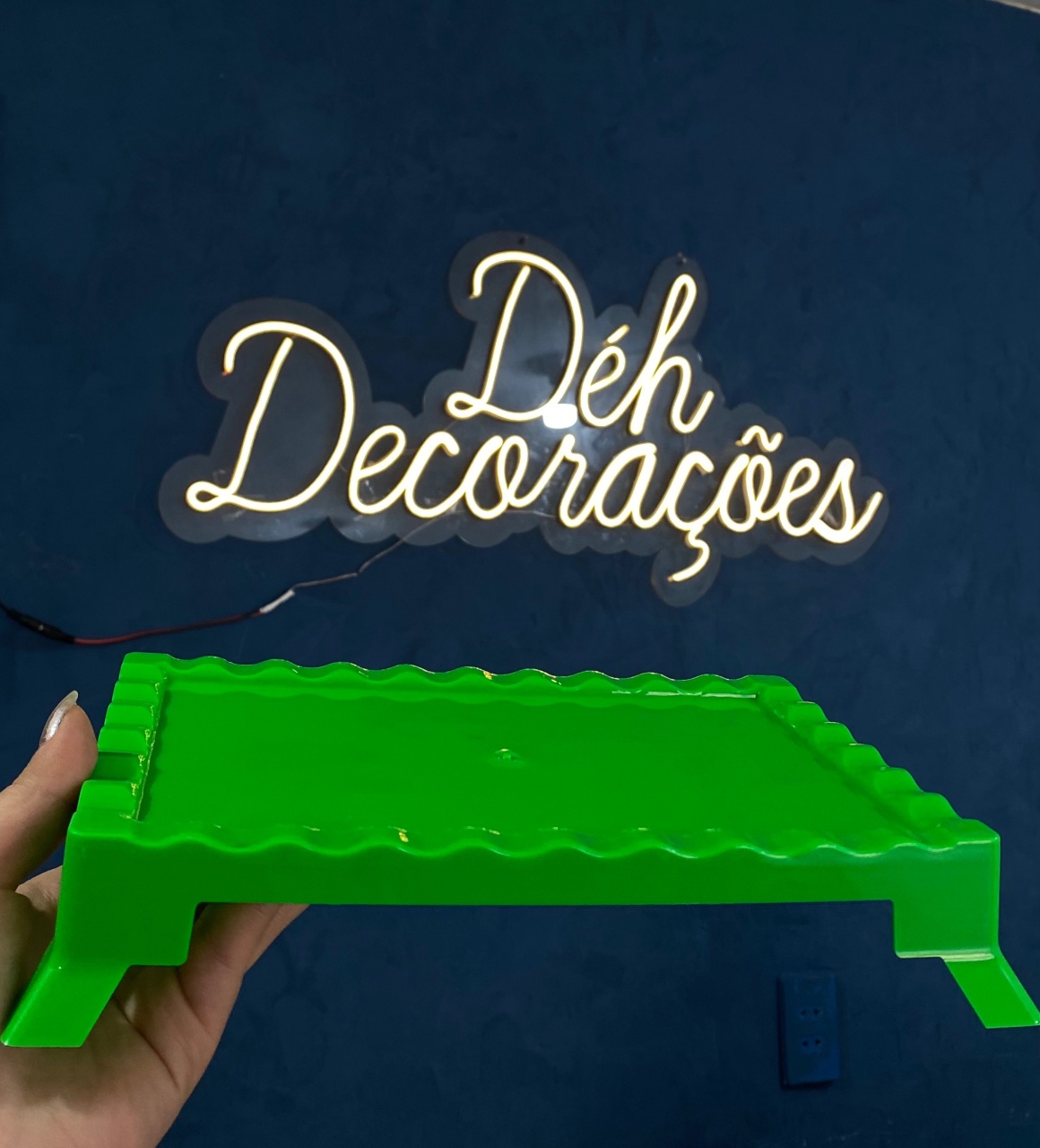 Bandeja Verde 20 - Déh Decorações 