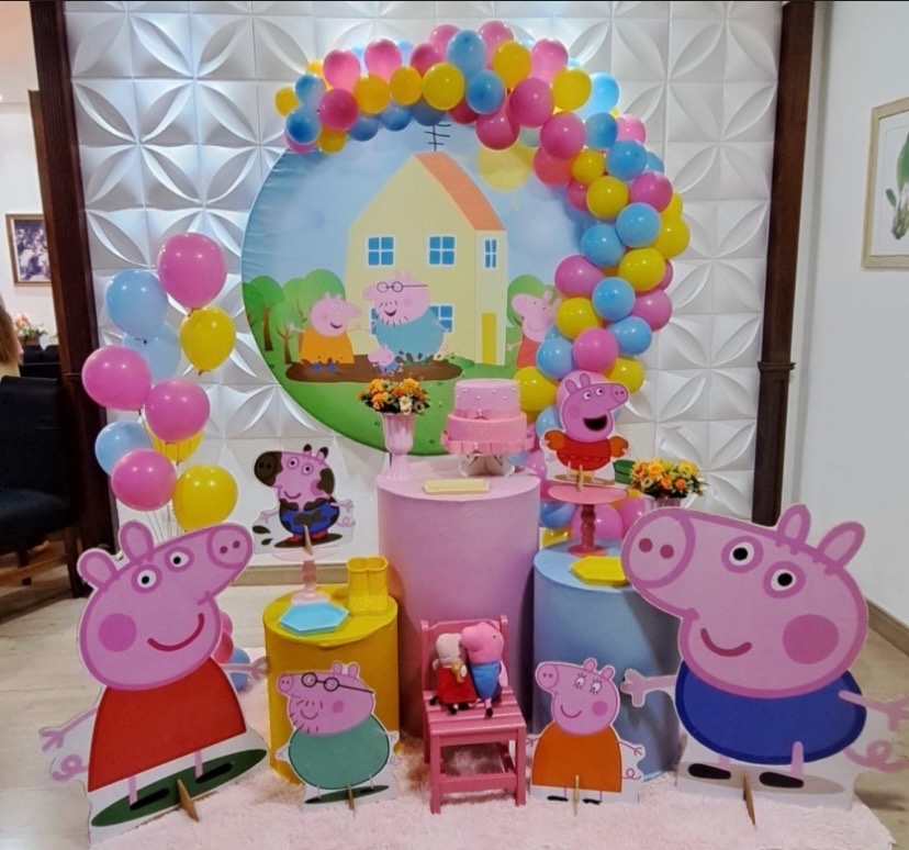 Peppa Pig Menina (Kit 2) - Déh Decorações 