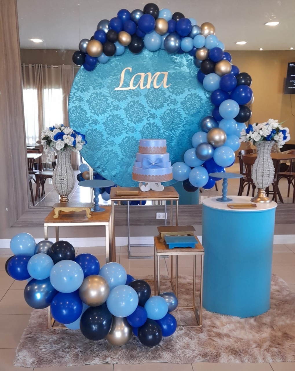 Kit 15 Anos Azul - Déh Decorações 