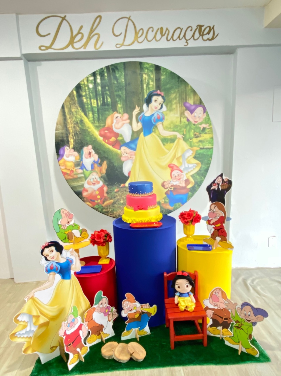 Branca de Neve (Kit 2) - Déh Decorações 