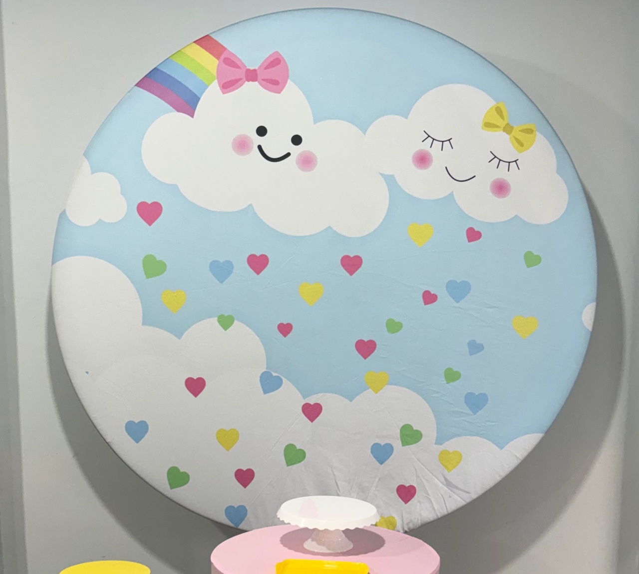Capa Painel Chuva de Amor - Déh Decorações 