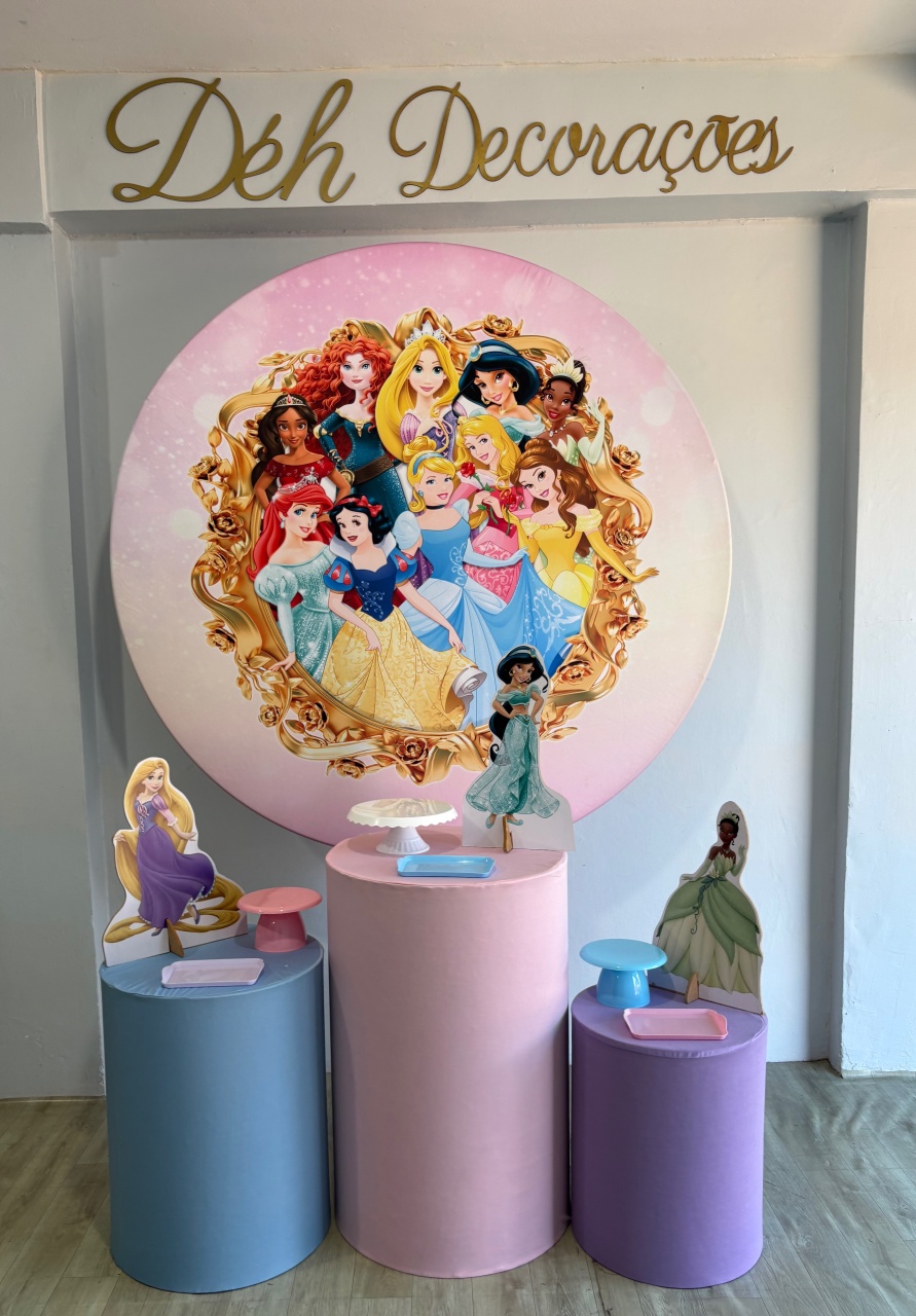 Princesas (Kit 1)  - Déh Decorações 