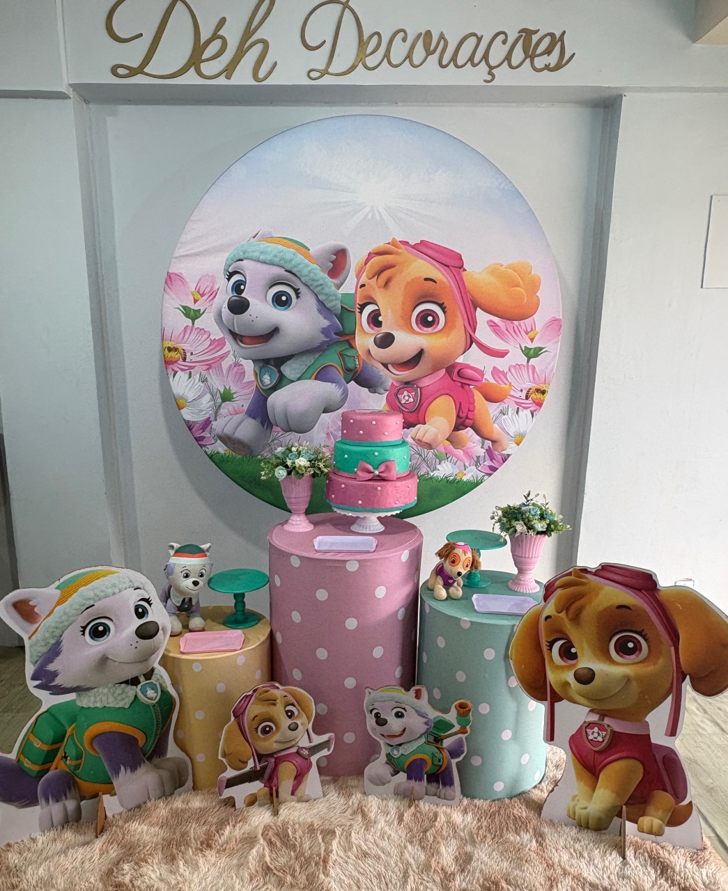 Skay E Everest - Patrulha Canina (Kit 2) - Déh Decorações 