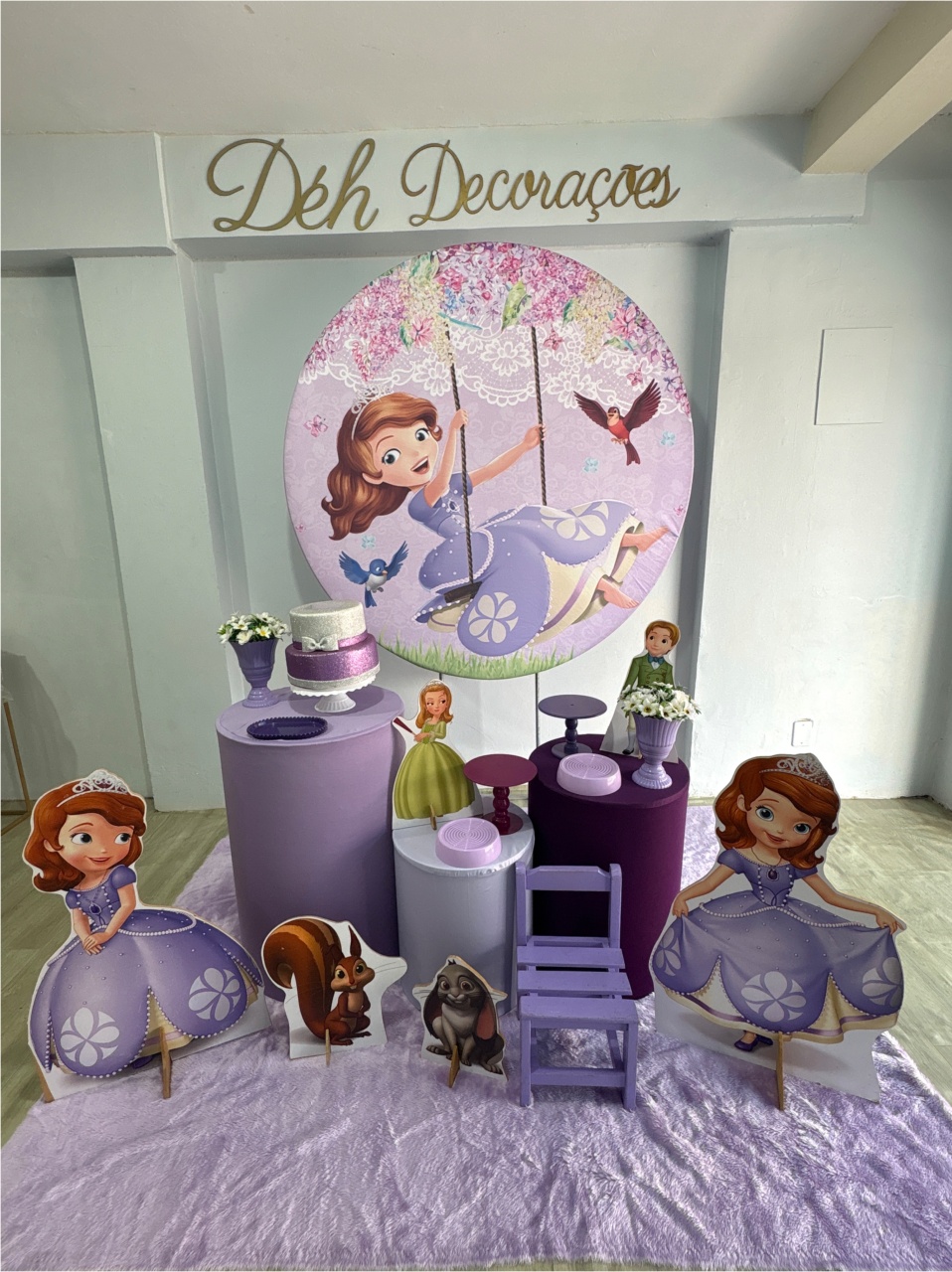 Princesa Sophia (Kit 2) - Déh Decorações 