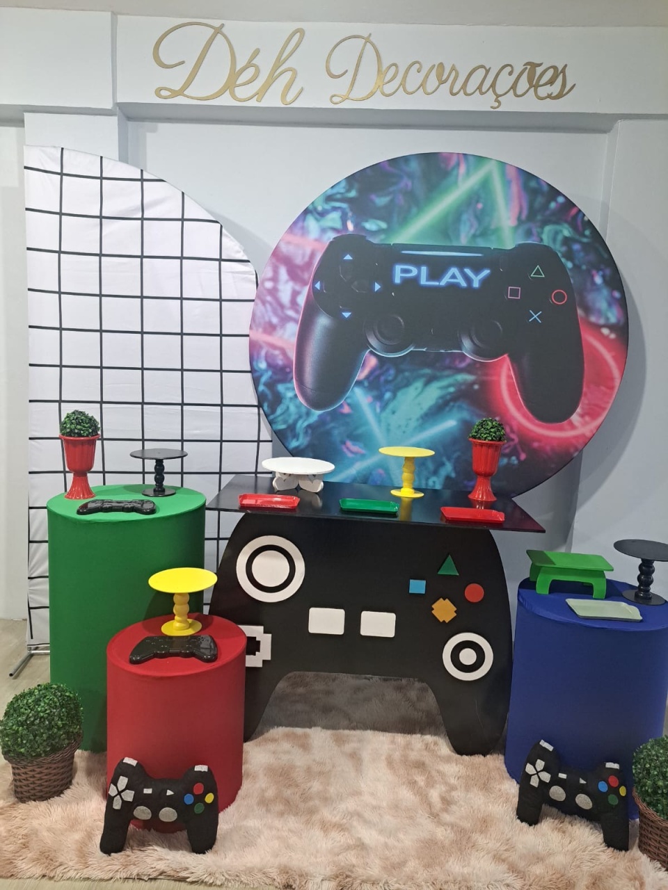Video Game (Kit 4) - Déh Decorações 