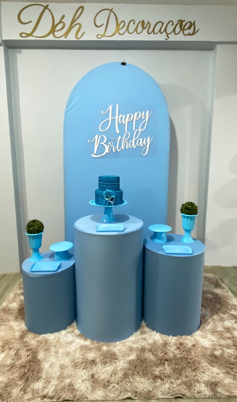 Kit Azul 1 - Déh Decorações 