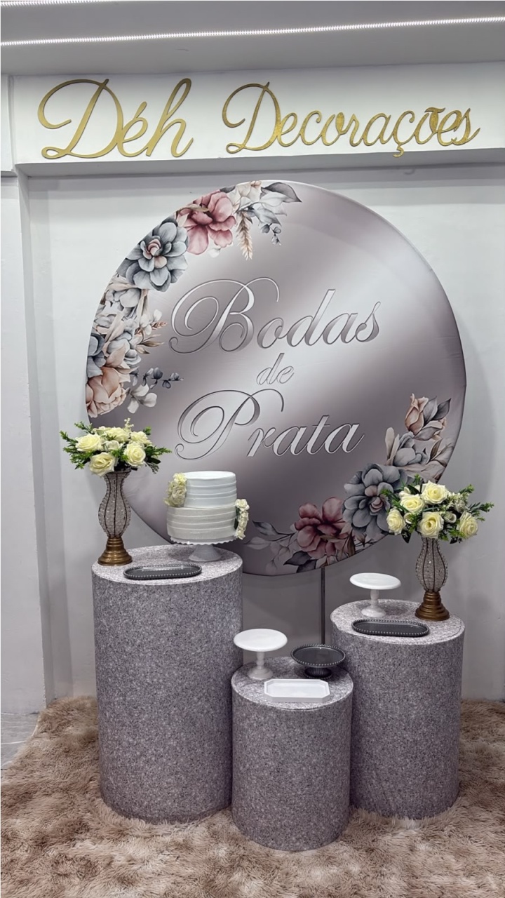 Bodas de Prata (Kit 2) - Déh Decorações 