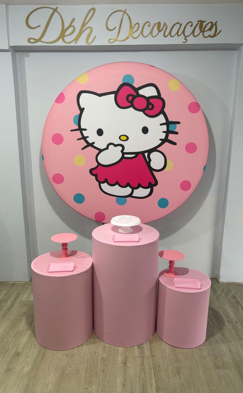 Hello Kitty (Kit 1)  - Déh Decorações 