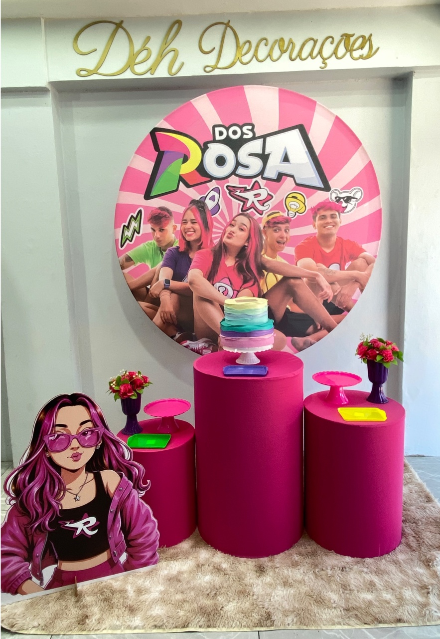 dos Rosa (Kit 2) - Déh Decorações 