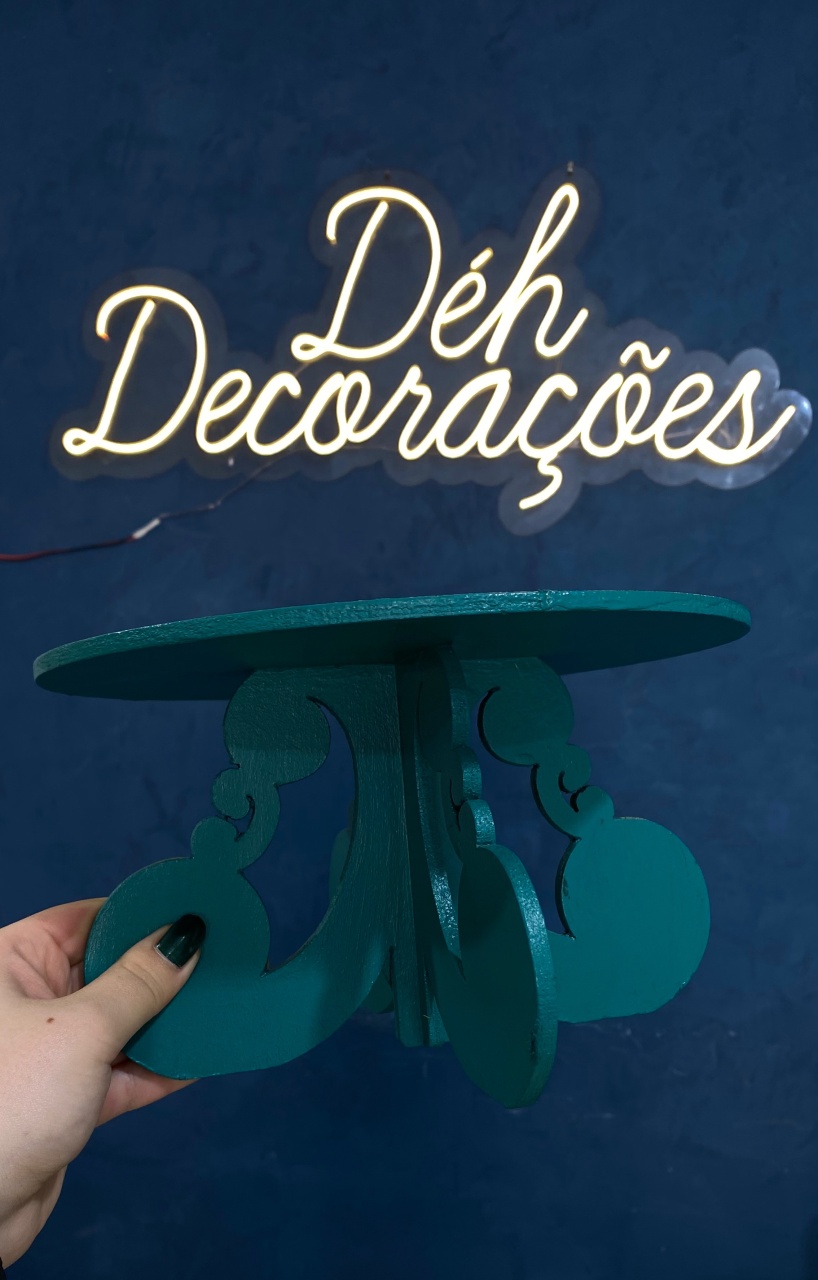 Bandeja Verde 6 - Déh Decorações 