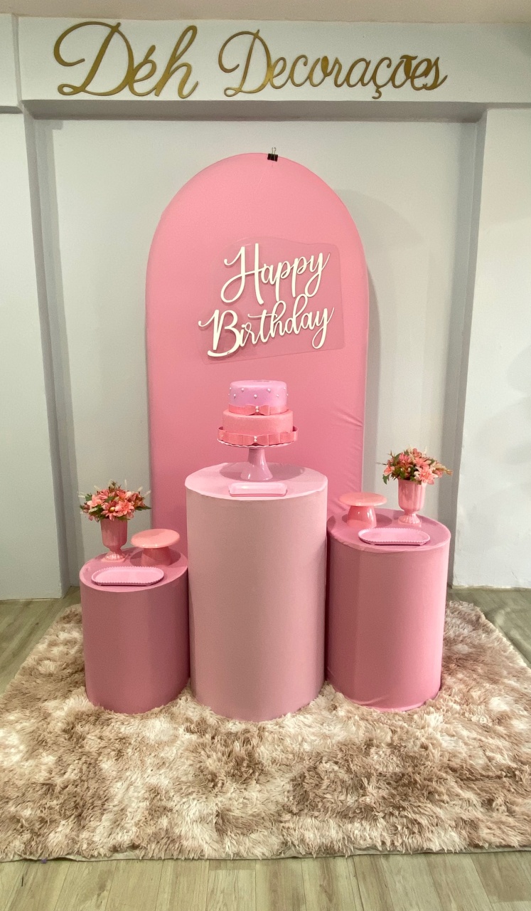Kit Rosa Claro - Déh Decorações 