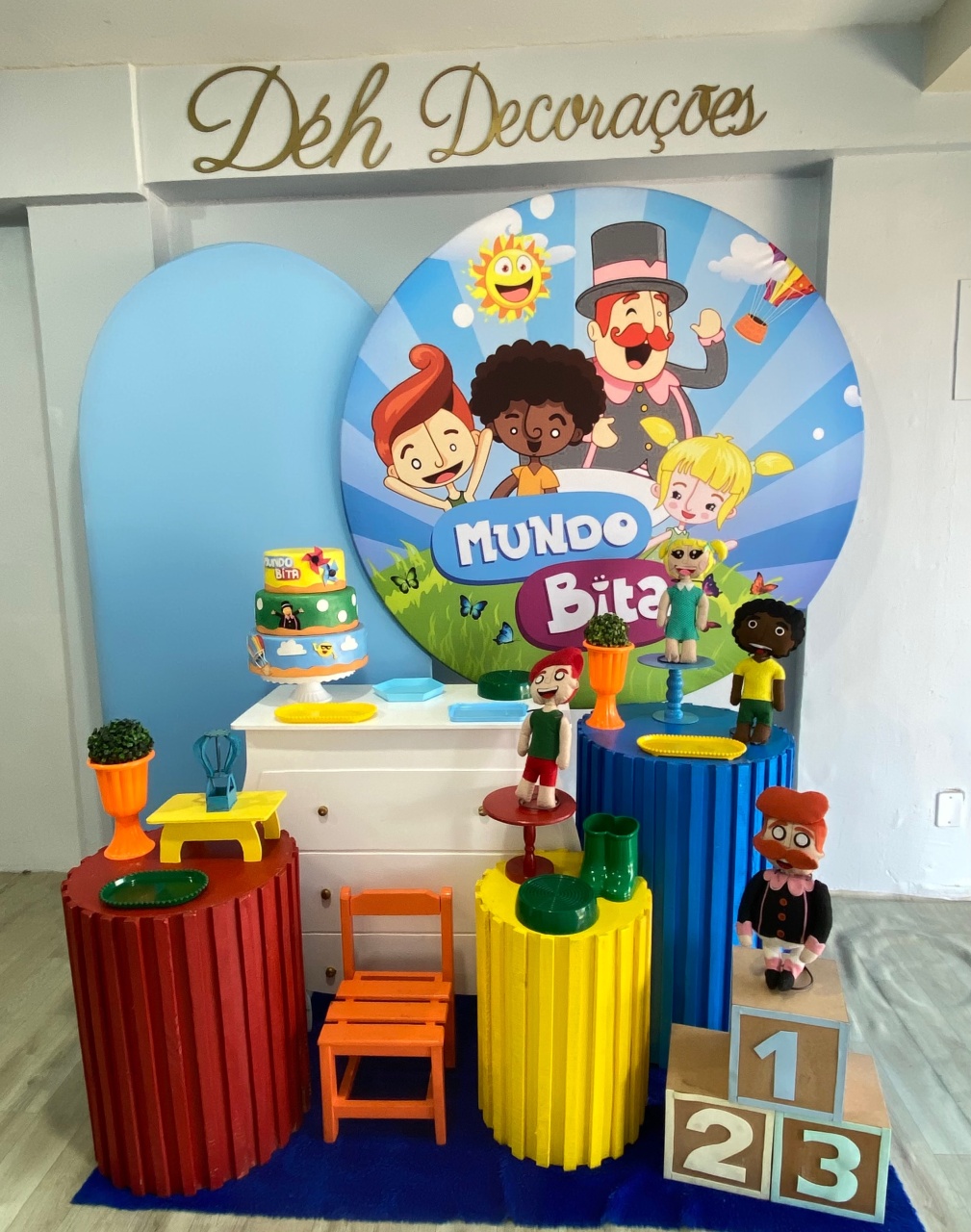Mundo Bita Menino (Kit 4) - Déh Decorações 