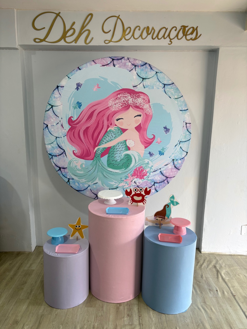 Sereia (Kit 1)  - Déh Decorações 
