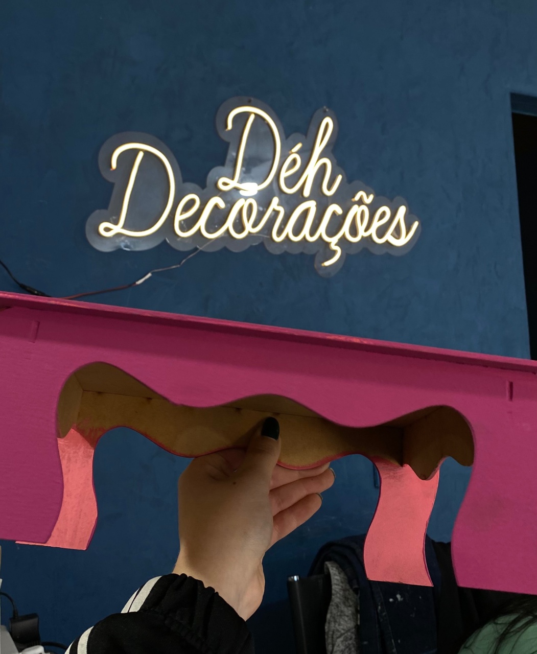 Bandeja Rosa 34 - Déh Decorações 