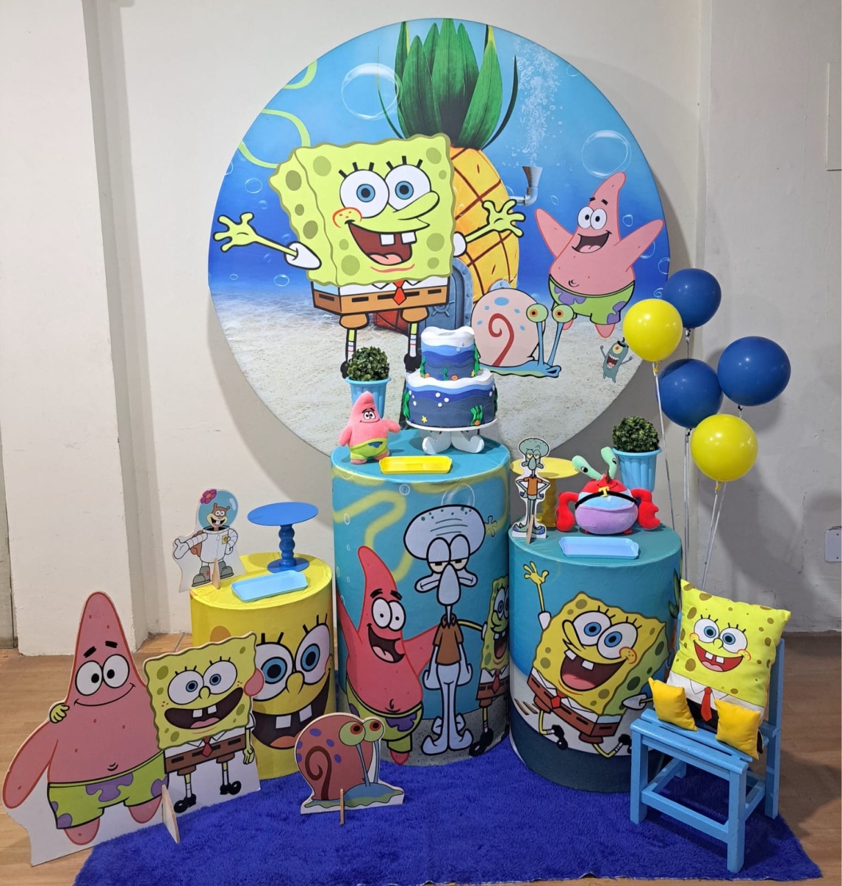 Bob Sponja Menino (Kit 2) - Déh Decorações 