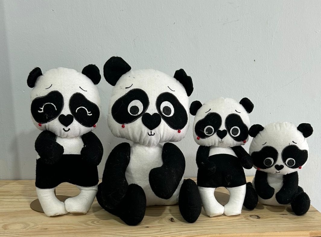 Pelúcia Panda - Déh Decorações 