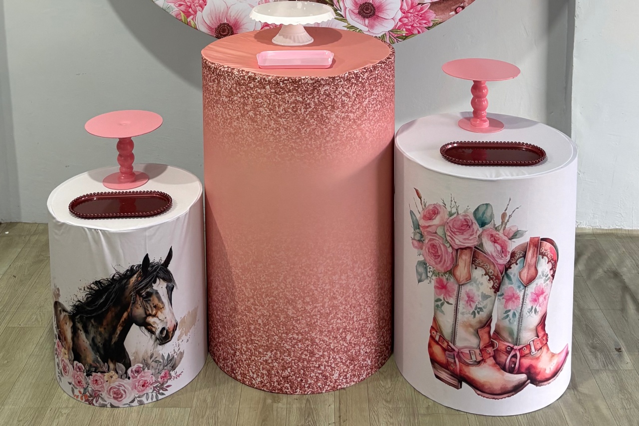 Capa Trio de Cilindro Cavalo  - Déh Decorações 