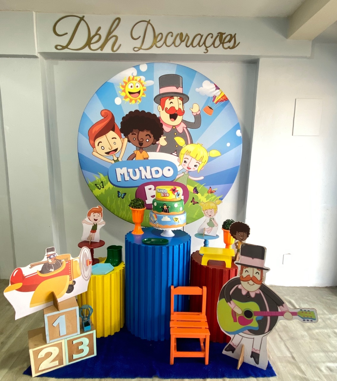 Mundo Bita Menino (Kit 2) - Déh Decorações 
