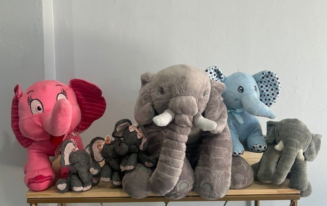 Pelúcia Elefante - Déh Decorações 