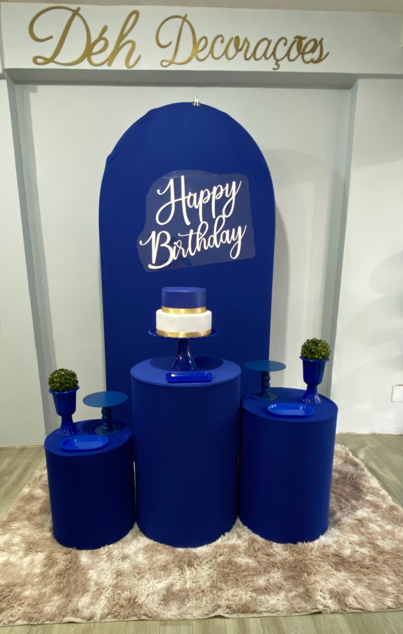 Kit Azul Royal - Déh Decorações 