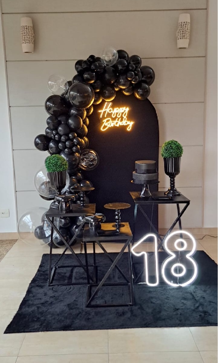 Kit Adulto Preto (Kit 2) - Déh Decorações 