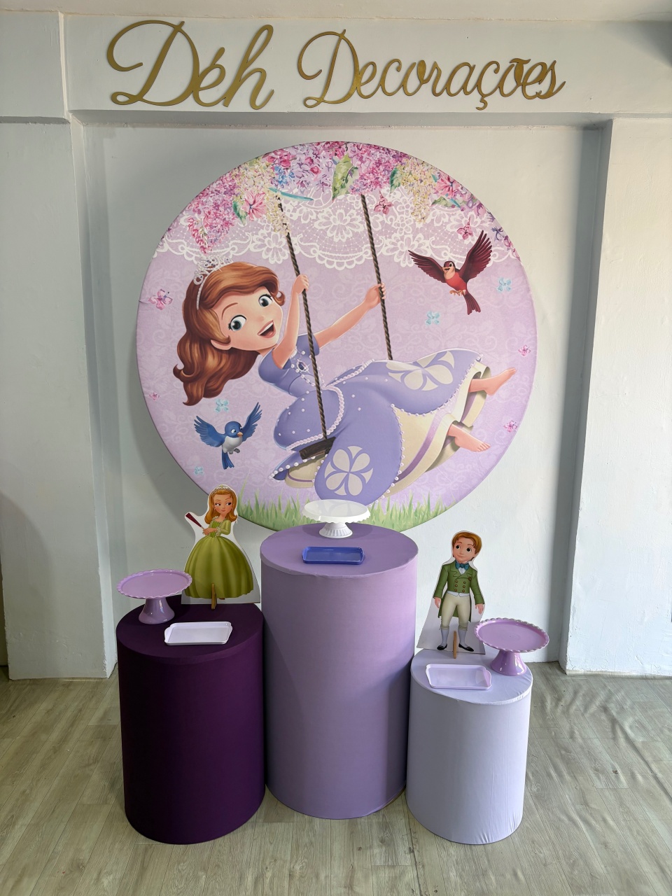 Princesa Sophia (Kit 1)   - Déh Decorações 