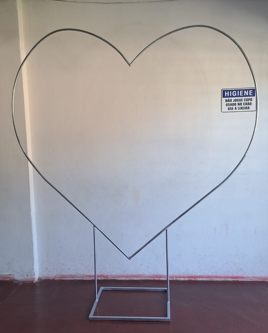 Painel Coração  - Déh Decorações 
